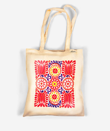 Bavlnená taška V záhrade tulipánov 1