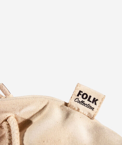 Bavlneny vak Folk detail