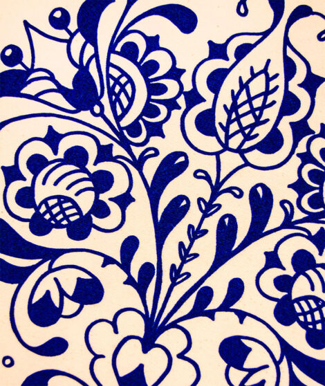 Bavlnený vak Modrý pán Tulipán 6