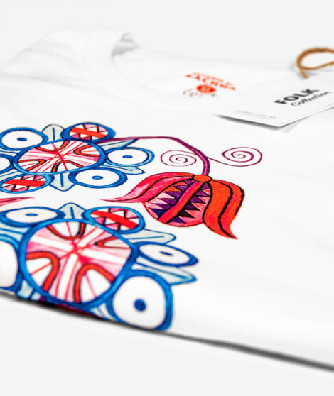 Tričko Červeň a Modraň