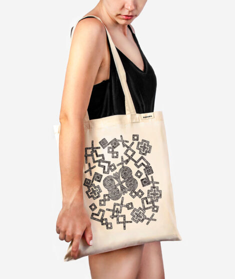 Bavlnená taška Rozsypané Čičmany 2