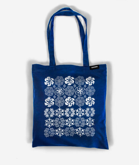 Bavlnená taška Západ Tmavomodrá 1