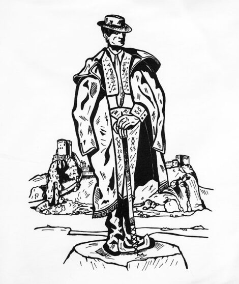 Pánske tričko Strážca Západu 10