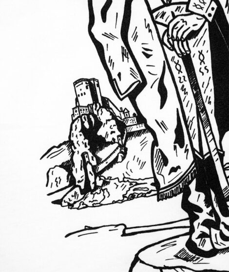 Pánske tričko Strážca Západu 8