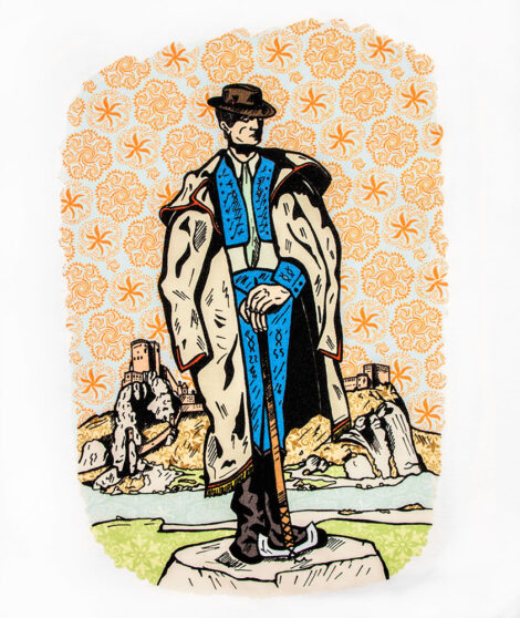 Pánske tričko Strážca Západu 9