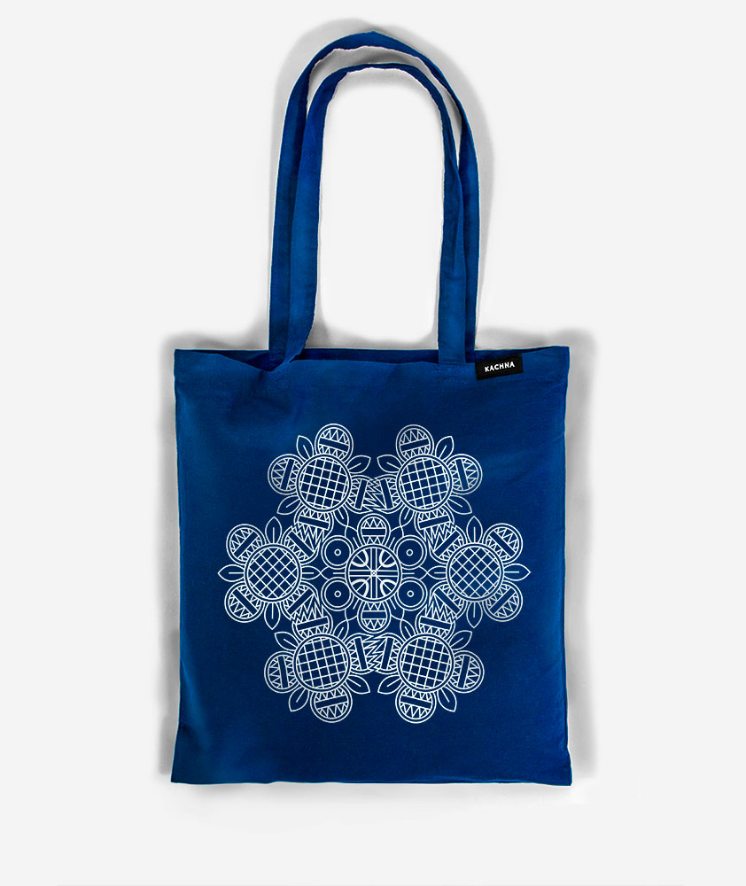 Bavlnená taška Bodliačina 1