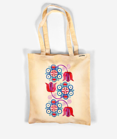 Bavlnená taška Červeň a Modraň 1