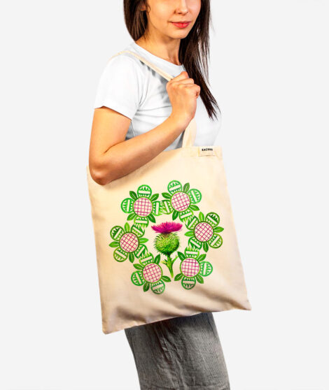 Bavlnená taška Nitriansky bodliak 2