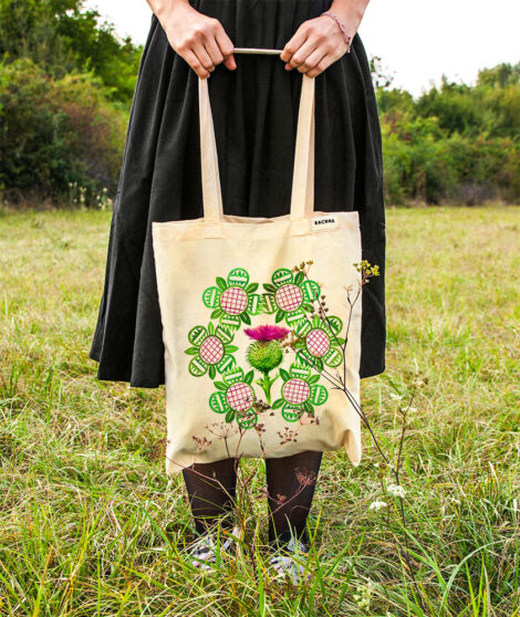 Bavlnená taška Nitriansky bodliak 3