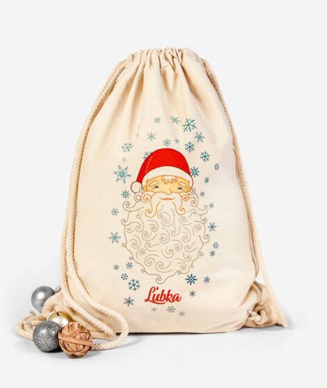 Mikulášsky vak béžový 1