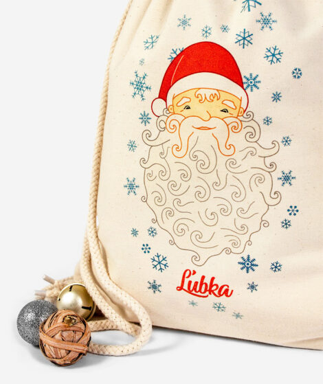 Mikulášsky vak béžový 2