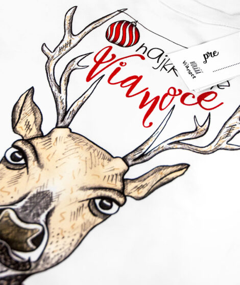 Pánska vianočná mikina so Sobom 2