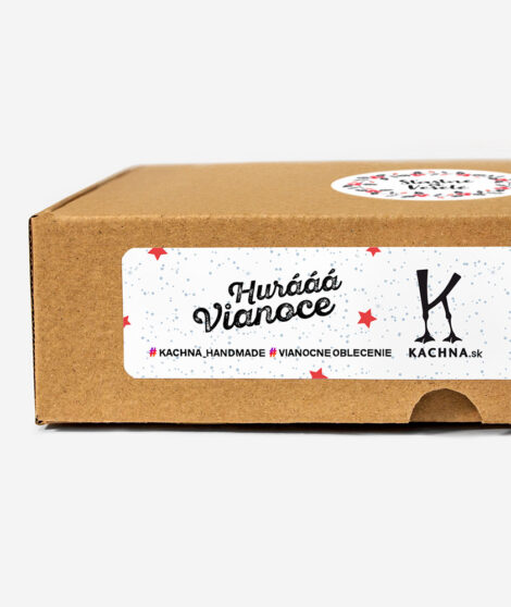 Pánska vianočná mikina so Sobom - krabička 3