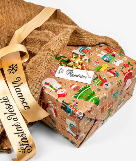 Vianočné vrece na darčeky 1