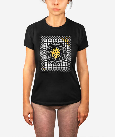 Dámske-tričko-Gold-&-White-Avis-2