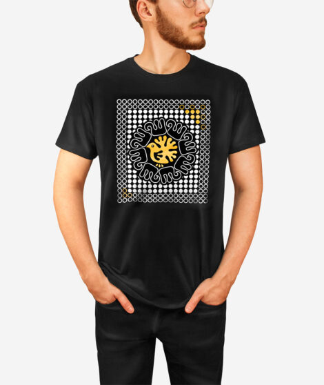 Pánske-tričko-Gold-&-White-Avis-2