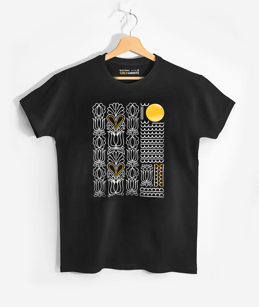 Pánske-tričko-Gold-&-White-Solis-1