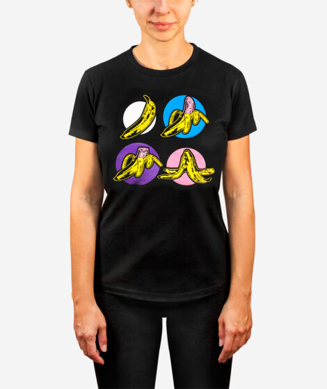 Dámske-tričko-4-fázy-života-Warholovho-banánu-2