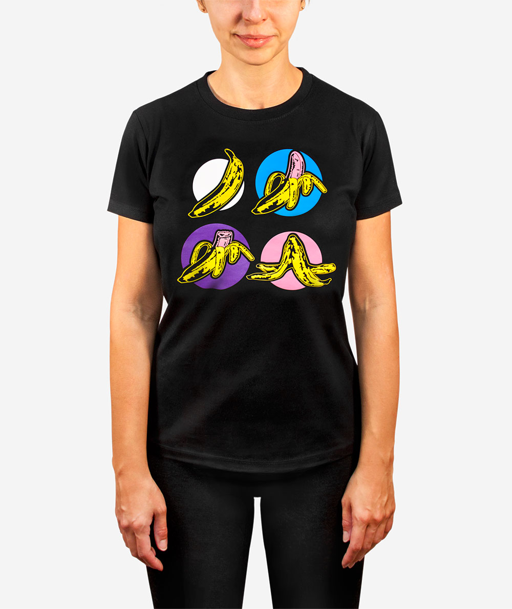 Dámske-tričko-4-fázy-života-Warholovho-banánu-2