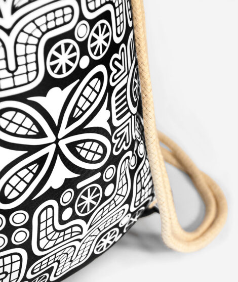 Bavlnený-vak-Detvan-Čierny---Detail