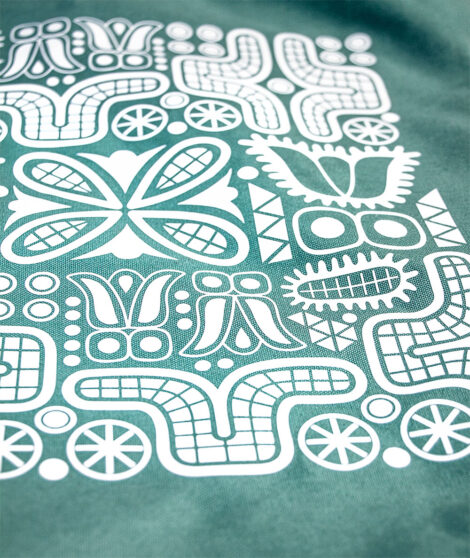 Sťahovací-vak-Detvanka-Tyrkysový---Detvanská-folklórna-ornamentika