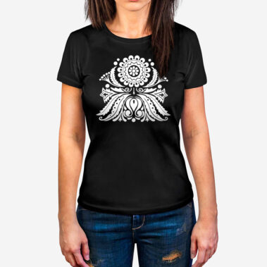 Dámske tričko Biely kvet