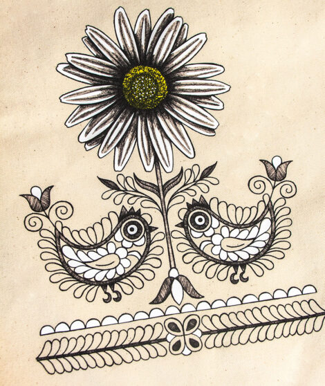 Bavlnený-vak-Margarétka