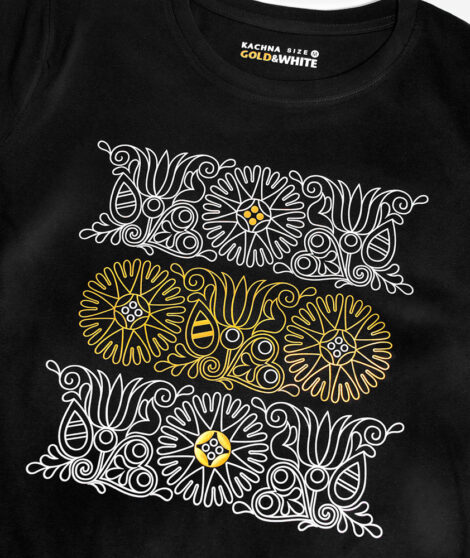 Čierne-tričko-Flos-Aureus