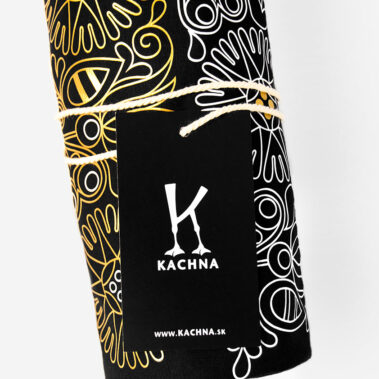 Čierne-tričko-Flos-Aureus-Zlatý-kvet-