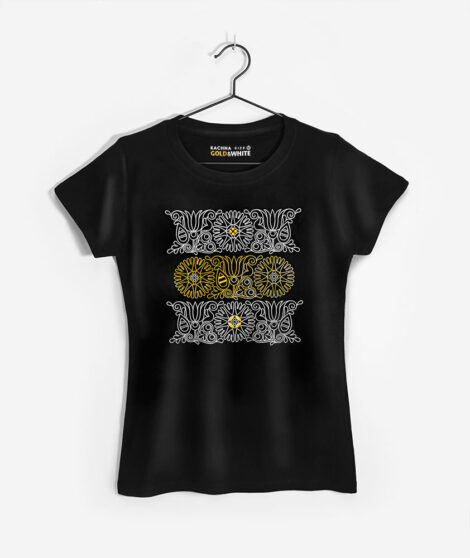 Dámske-tričko-Gold-&-White-Flos-Aureus