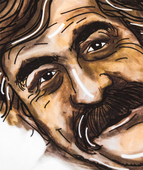 Julo-Satinský-akvarel