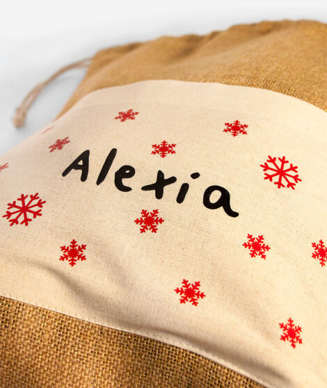 Mikulášske-vrecko-jutové-s-menom-detail