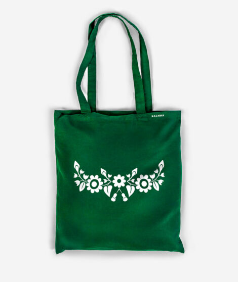 Bavlnená-Taška-Východ-zelená-1