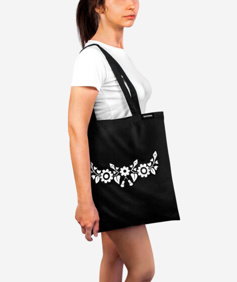 Taška-čierna-Trenčianske-kvietky-2-sashe