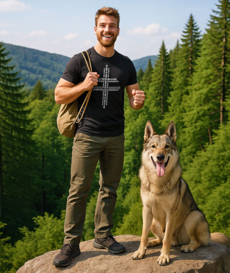 Pánske-tričko-Čičmanský-dvojkríž