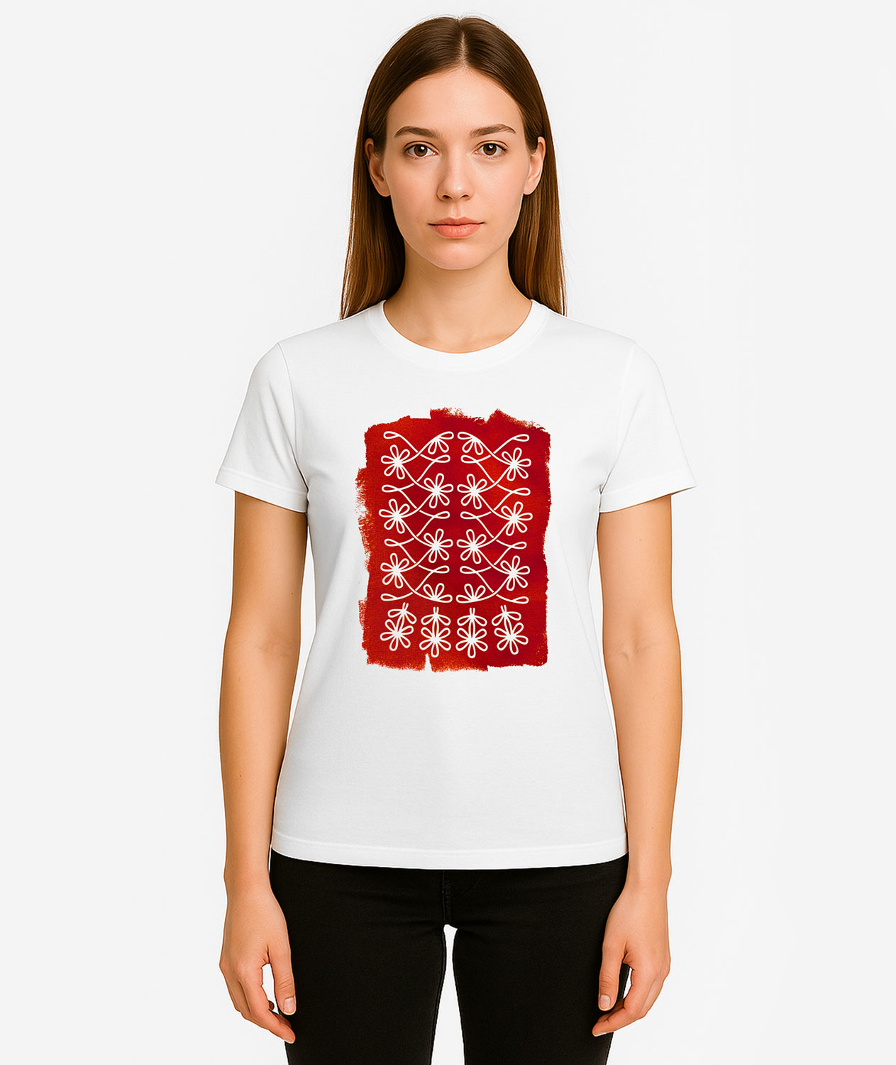 Tričko-Dámske-biele-Gemer-orez