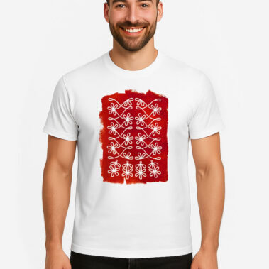 Pánske biele tričko Gemer